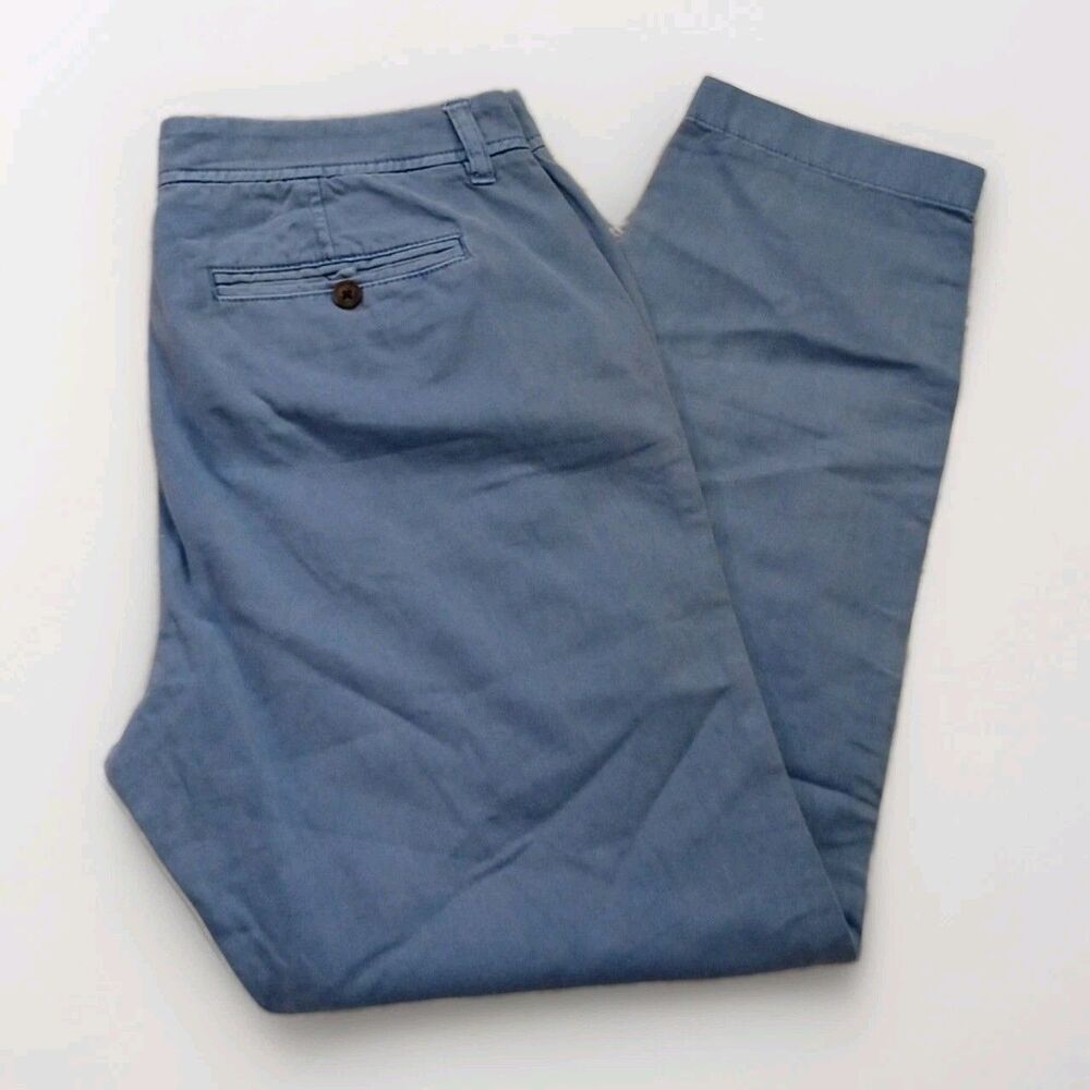 J. Crew Women's Size 8 Blue Light Wash Cotton Blend Stretch Jeans Style F3176